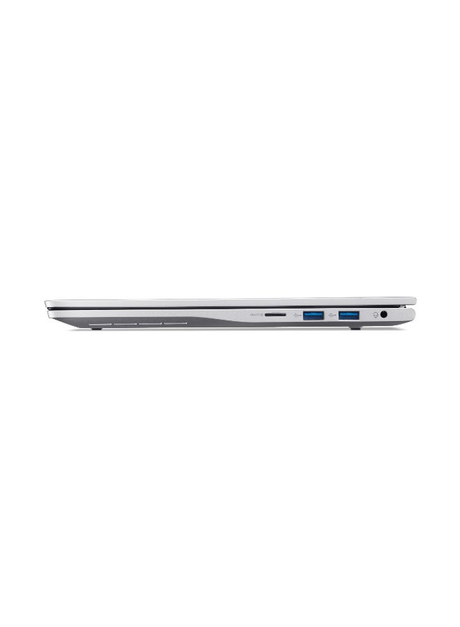 Acer Aspire Lite 14 Laptop With 14 Inch WUXGA (1920x1200) Display LCD, Intel Core i3-N300 Processor/512GB SSD/8GB RAM DDR5/Intel UHD Graphics/Windows 11 Home/ English/Arabic Pure Silver  - Image 5