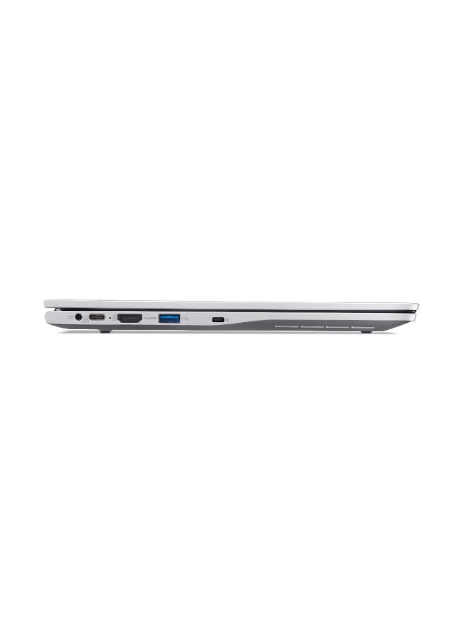 Acer Aspire Lite 14 Laptop With 14 Inch WUXGA (1920x1200) Display LCD, Intel Core i3-N300 Processor/512GB SSD/8GB RAM DDR5/Intel UHD Graphics/Windows 11 Home/ English/Arabic Pure Silver  - Image 4