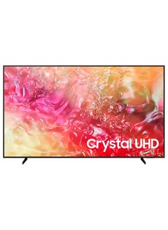 Samsung 60 Inch DU7000 Crystal UHD 4K Smart LED TV (2024 Model) With Tizen OS, 50Hz, HDR10+, PurColor, 4K Upscaling, Samsung Knox Security & Motion Xcelerator - Black 60DU7000 black  - Image 1