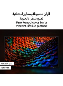 Samsung 60 Inch DU7000 Crystal UHD 4K Smart LED TV (2024 Model) With Tizen OS, 50Hz, HDR10+, PurColor, 4K Upscaling, Samsung Knox Security & Motion Xcelerator - Black 60DU7000 black  - Image 4