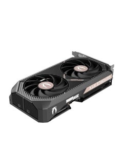 ZOTAC GeForce RTX 5060 Ti 16GB GDDR7 AMP Graphics Card - NVIDIA Blackwell Architecture, DLSS 4, 4608 CUDA Cores, 2632 MHz Boost Clock, 28 Gbps Memory, PCIe 5.0 x8, Dual-Fan IceStorm 2.0 Cooling, 1x 8-Pin Power Connector, 4K/8K HDMI & DisplayPort, Metal Backplate, Compact SFF-Ready Design with White LED Lighting, Freez Fan Stop, Quad Display Support | ZT-B50620F-10M  - Image 5