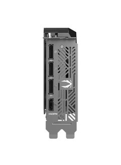 ZOTAC GeForce RTX 5060 Ti 16GB GDDR7 AMP Graphics Card - NVIDIA Blackwell Architecture, DLSS 4, 4608 CUDA Cores, 2632 MHz Boost Clock, 28 Gbps Memory, PCIe 5.0 x8, Dual-Fan IceStorm 2.0 Cooling, 1x 8-Pin Power Connector, 4K/8K HDMI & DisplayPort, Metal Backplate, Compact SFF-Ready Design with White LED Lighting, Freez Fan Stop, Quad Display Support | ZT-B50620F-10M  - Image 3