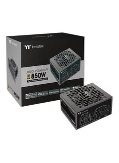 ثيرمال تيك Toughpower SFX 850W 80+ Gold Fully Modular Power Supply, ATX 3.0 & PCIe 5.0 Ready, Native 12VHPWR (12+4 Pin) Connector, Smart Zero 92mm FDB Fan, Japanese 105°C Capacitors, Compact SFX Form Factor, 100,000h MTBF, TT Premium Edition, Black | PS-STP-0850FNFAGK-1  - Image 1