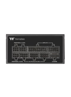 ثيرمال تيك Toughpower SFX 850W 80+ Gold Fully Modular Power Supply, ATX 3.0 & PCIe 5.0 Ready, Native 12VHPWR (12+4 Pin) Connector, Smart Zero 92mm FDB Fan, Japanese 105°C Capacitors, Compact SFX Form Factor, 100,000h MTBF, TT Premium Edition, Black | PS-STP-0850FNFAGK-1  - Image 5