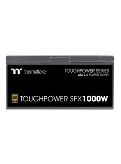 ثيرمال تيك Toughpower SFX 1000W 80+ Gold Fully Modular Power Supply, ATX 3.0 & PCIe Gen 5.0 Ready, Native 12VHPWR (12+4pin) Connector, SFX-L Form Factor, 120mm FDB Fan, 100% Japanese Capacitors, High Efficiency 90%, Low-Profile Flat Cables, Intel ATX 3.0 Compliant, 100,000 Hrs MTBF, SFX-to-ATX Bracket Included – TT Premium Edition | PS-STP-1000FNFAGK-1  - Image 4