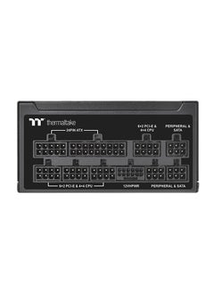 ثيرمال تيك Toughpower SFX 1000W 80+ Gold Fully Modular Power Supply, ATX 3.0 & PCIe Gen 5.0 Ready, Native 12VHPWR (12+4pin) Connector, SFX-L Form Factor, 120mm FDB Fan, 100% Japanese Capacitors, High Efficiency 90%, Low-Profile Flat Cables, Intel ATX 3.0 Compliant, 100,000 Hrs MTBF, SFX-to-ATX Bracket Included – TT Premium Edition | PS-STP-1000FNFAGK-1  - Image 5