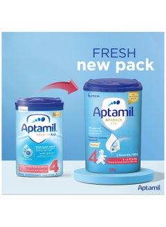 Aptamil Advance Kid 4 Milk Formula Palm Oil Free 3-6 Years Plain Pack of 2  - Image 3