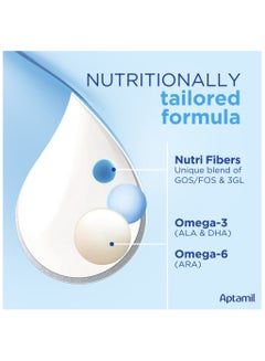 Aptamil Advance Infant Milk Formula Palm Oil Free Stage 1 0-6 Months Plain Pack of 6  - Image 4