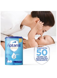 Aptamil Advance Infant Milk Formula Palm Oil Free Stage 1 0-6 Months Plain Pack of 6  - Image 5