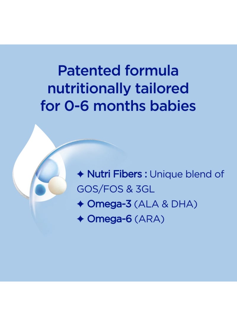 Aptamil Advance Infant Milk Formula Palm Oil Free Stage 1 0-6 Months Plain Pack of 6  - Image 4