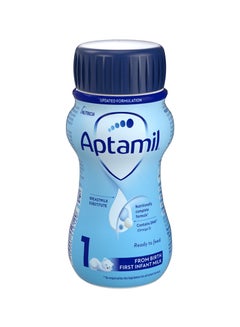 Aptamil First Infant Ready To Feed Milk 0-6 Months Plain Pack of 12  - Image 3