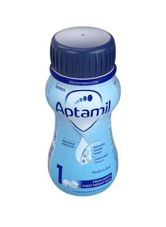 Aptamil First Infant Ready To Feed Milk 0-6 Months Plain Pack of 12  - Image 4
