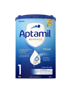 Aptamil Advance Cesar 1 Infant Milk Formula 0-6 months Plain Pack of 6  - Image 2