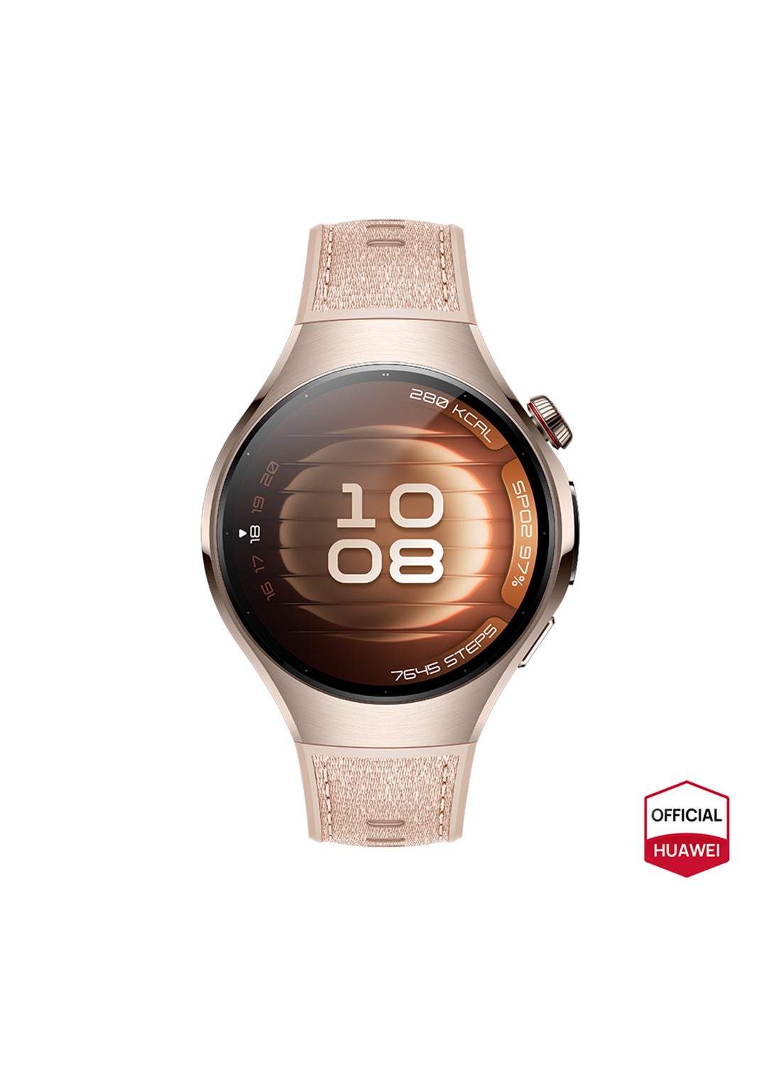 Watch 5 42mm Smartwatch, Multi-sensing X-tap Technology, Real-time Fingertip Blood Oxygen, Health Glance, Esim, Two Battery Modes, Ios and Android, Beige Beige