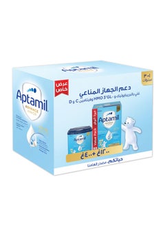 Aptamil Advance Junior Stage 3 Milk Formula Palm Oil Free 1-3 Year Dual Pack Plain Pack of 2  - Image 2