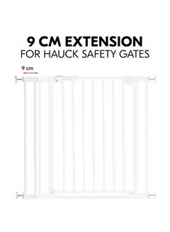 هوك 9 cm Extension For Hauck Child Safety Gate (White)  - Image 3
