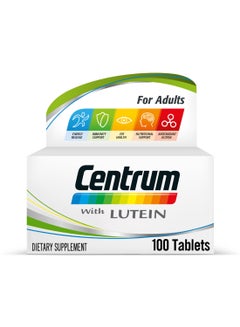 Centrum A to Zinc supplements for Adults with Vitamin B, C, D, Minerals, Nutrients and Trace Elements, 100 tablets  - Image 1