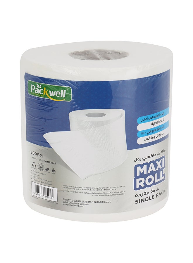 packwell Packwell Maxi Roll Single Pack 1 Pc White  - Image 1