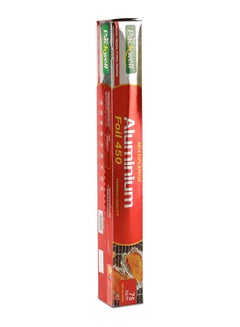 packwell Packwell Aluminum Foil Heavy Duty, 45 cm Size 450 mm, 75 SQF 1 Roll BPA Free Anti-Bacterial Anti-Fungal silver  - Image 2