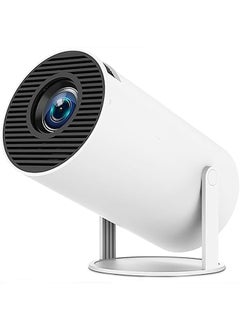 Wownect HY300 PRO Mini Portable Projector [Android 13] 150 ANSI Support 4K 1080P Dual-Band WIFI6 5G 5.2 B.T [Auto Keystone] 180° Rotation Projector 87PRO white  - Image 1