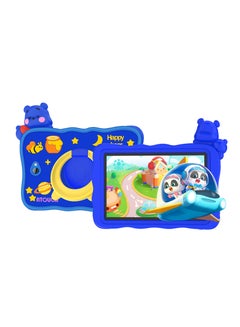 ATOUCH 7.85-inch Kids Smart Learning Tablet KC64 Pro 8GB RAM 256GB ROM Dual Sim 5G Network Built-in Stand with Silicone Case And Portable Bag Blue  - Image 1