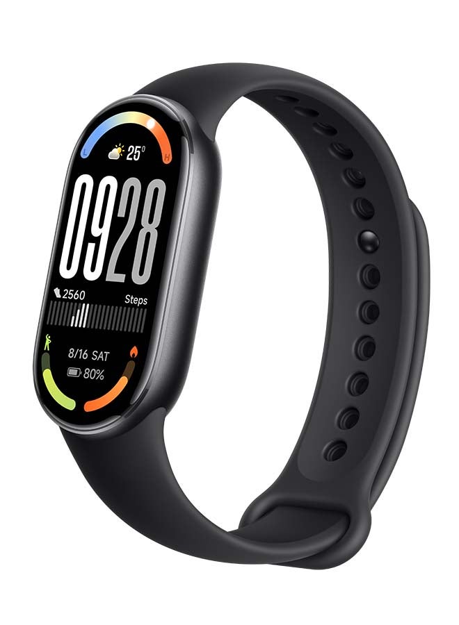 Xiaomi Smart Band 10 | 1.72'' AMOLED Display | Touchscreen, Multisport Tracker, Activity Tracker, Heart Rate Monitor | Upto 21 Days Battery Life Midnight Black