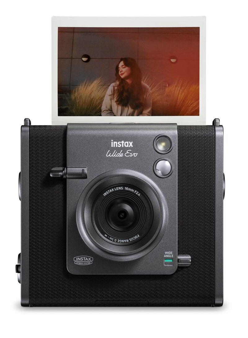 FUJIFILM Instax Wide Evo Camera Black  - Image 1