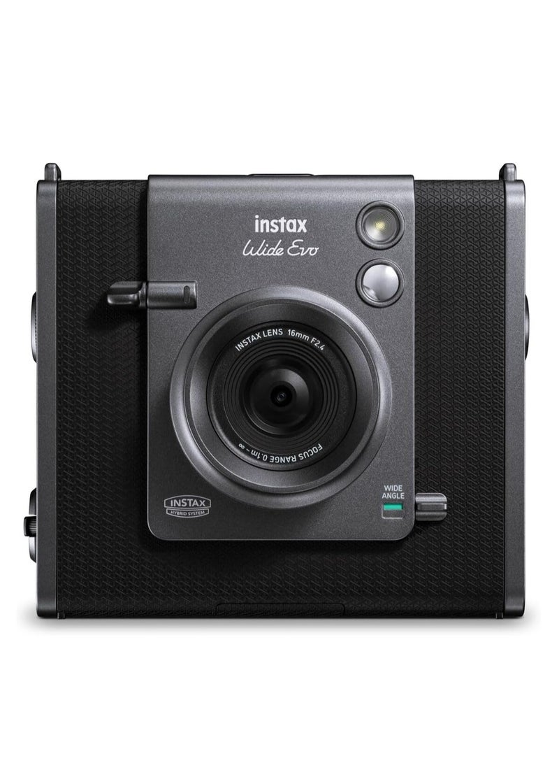 Instax Wide Evo Camera Black