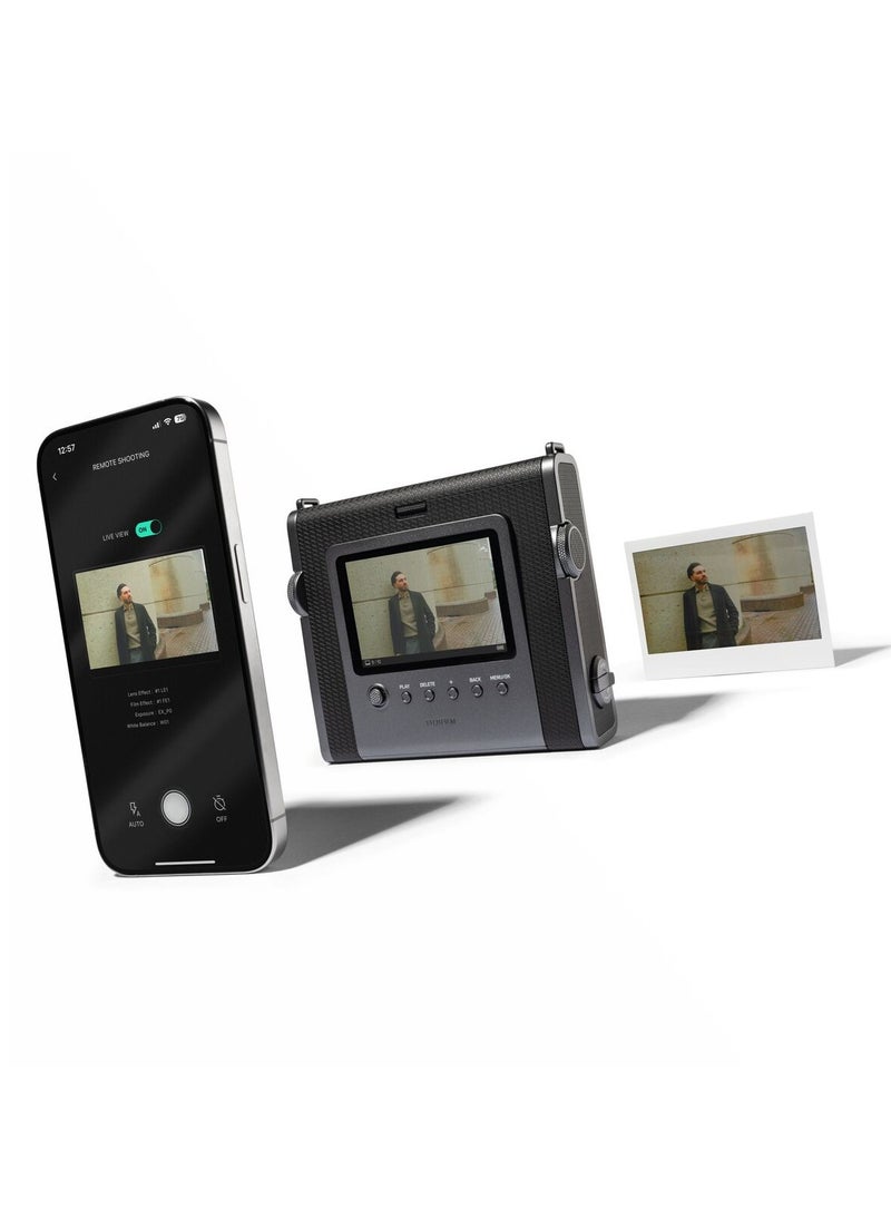 FUJIFILM Instax Wide Evo Camera Black  - Image 4
