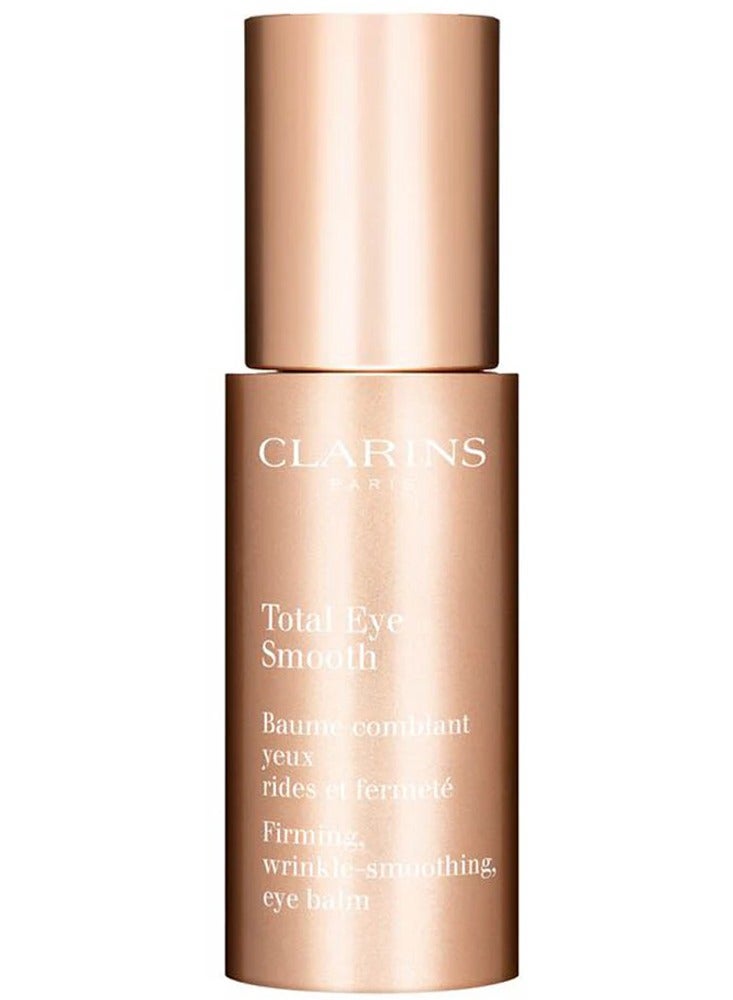 CLARINS TOTAL EYE SMOOTH 15 ML - FIRMING WRINKLE - SMOOTHING EYE BALM 15MLml 