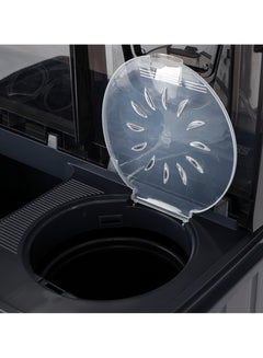 GEEPAS 9 KG Twin Tub Washing Machine |  Semi-Automatic, Equipped with Big Pulsator and Spin Dry | Efficient Performance and Classic Design | Perfect for Home, Apartments, etc | 9 kg 580 W GSWM18053 Black  - Image 5