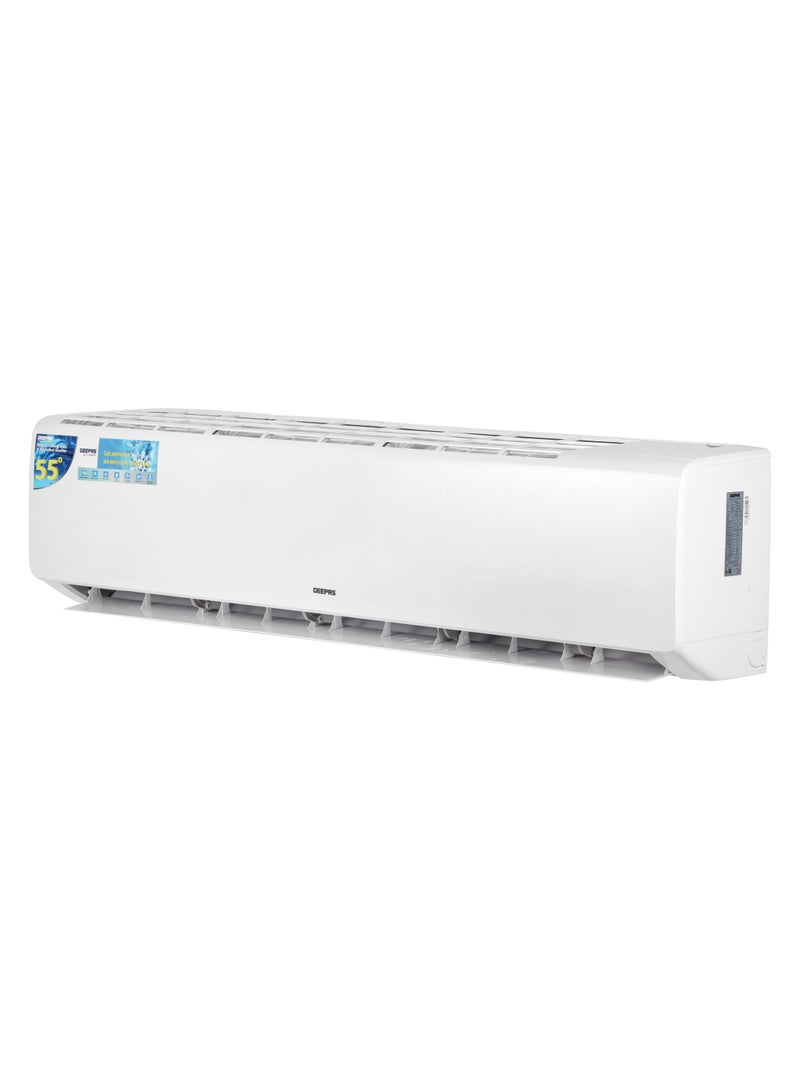 جيباس 2.5 TON Split Air Conditioner 32000 BTU | LED Display 4D Airflow, with Auto Restart Function and Golden Fin Technology| Ideal for Home and Office, Hotel Rooms, Lounges, Reception Areas, etc | 5 Years Compressor Warranty GACSP308CA White  - Image 2