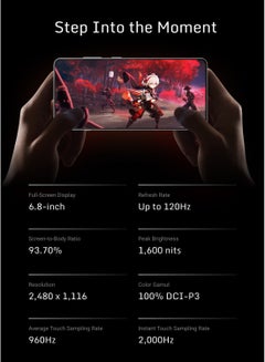 ريد ماجيك 10 Air 5G Dual Sim Hailstone 12GB RAM 256GB  - International Version  - Image 5