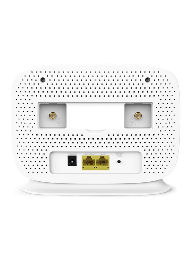 TP-LINK 300Mbps 4G WiFi Router, cutting-edge Mobil WiFi Router 4G Cat4 LTE Network, Ideal for gaming & streaming, Nano SIM Card Slot, Plug & Play, Secure Network WPA-PSK white - Image 3