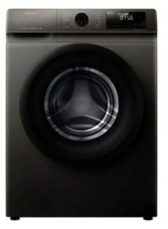 Hisense 7 KG Front Load Washing Machine, Fully Automatic, LED Display – 1 Year Warranty 7 kg 1800 W WF1Q7012T Titanium Grey  - Image 1