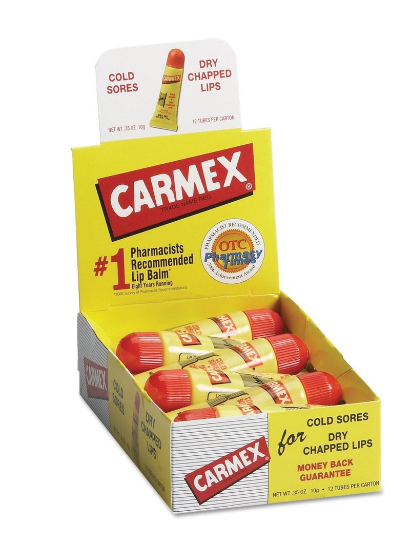 CARMEX 12-Piece Original Tubes Carmex Crafted For Comfort - Image 1