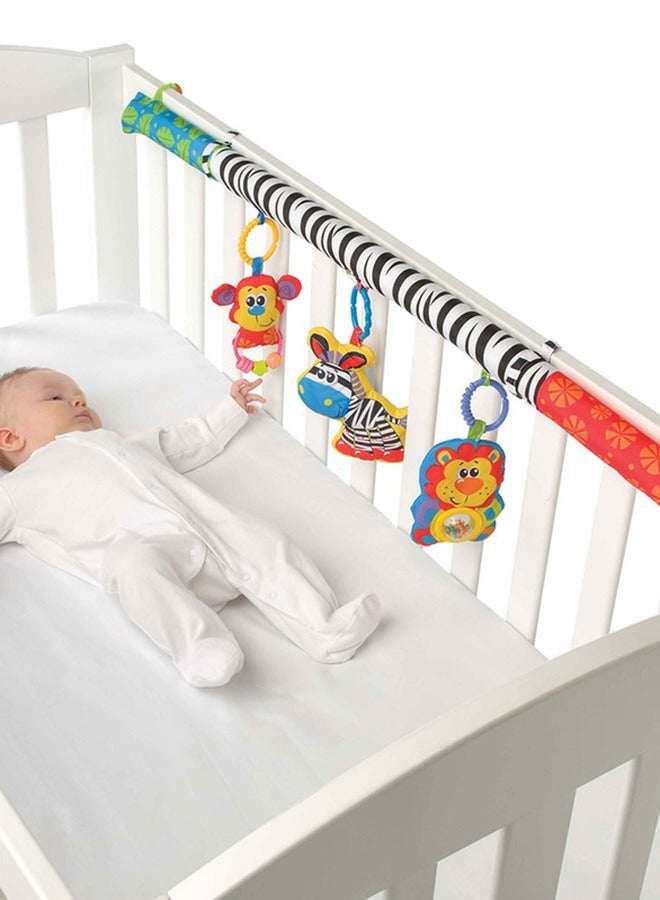 playgro - Safari Super Gym - 5-in-1 Baby Play Mat for Developmental Activities - Interactive, Comfortable & Versatile Playmat for Infants 0-6 Months, Multicolour - Image 1