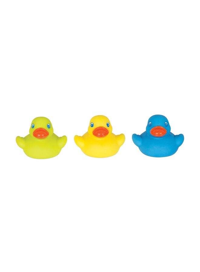 playgro Bright Baby Squeaky Clean Duckies, Bath Time Fun, Fully Sealed, Enhances Motor Skills, Easy to Clean, From 3 Months, Unisex, Colorful Variety  - Image 2