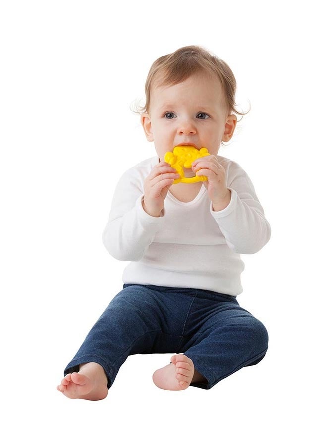 playgro Jerry Giraffe Mini Teether, Water-Filled Cooling, Textured Surface, Easy Grip, Hygienic Design, From 3 Months, Unisex, Multi-Color  - Image 1