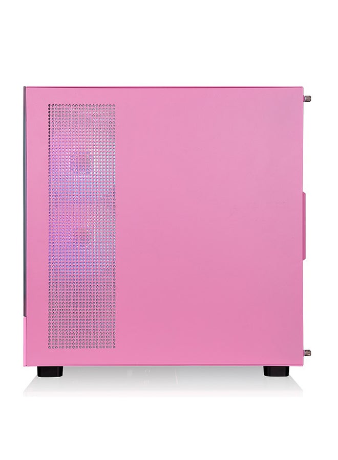 ثيرمال تيك - View 270 Plus TG ARGB Bubble Pink Mid Tower Chassis - E-ATX, Tempered Glass Front & Left Panels, 3 x 120mm ARGB Fans, USB 3.0 & Type-C Ports, Full-Length PSU Cover, Customizable ARGB Lighting, Supports up to 9 Fans | CA-1Y7-00MAWN-00 - Image 1
