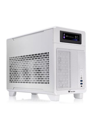 TR100 Mini Tower Chassis (Snow White) - Modular Design, Compatible with Mini ITX Motherboards, Supports GPUs up to 360mm, Optional 3.9" LCD Screen, Top/Side Dust Filters, Supports SFX/SFX-L PSUs, Multiple Cooling Options, Compact and Travel-Friendly Design | CA-11A-00S6NN-00 - pnsku/N70173522V/45/_/1746520565/d50ebc08-cde7-47da-9f2e-ca024204dd34