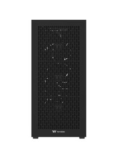 ثيرمال تيك AX500 Full Tower ATX Chassis – E-ATX/SSI-EEB Support, Hidden-Connector Compatible (ASUS BTF, MSI Project Zero, Gigabyte Stealth), Dual 420mm Radiator Support, Up to 14x120mm or 9x140mm Fans, 4x CT140 Pre-Installed, Tempered Glass Panels, 8 Expansion Slots, 5x3.5” HDD & 6x2.5” SSD Bays, USB 3.2 Gen 2 Type-C, USB 3.0, HD Audio, Dust Filters, Black | CA-11D-00F1WN-00  - Image 2