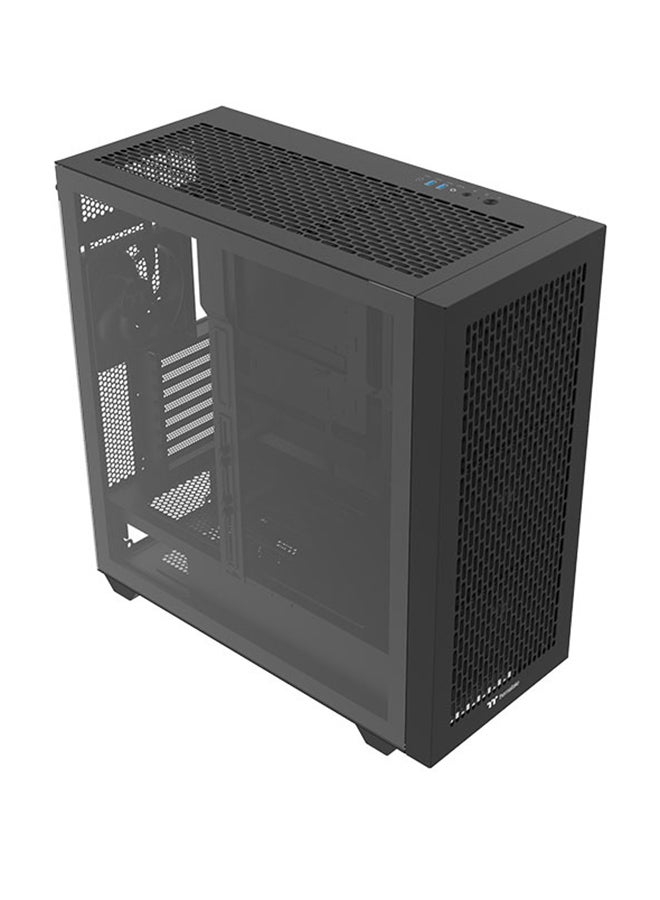 Thermaltake - AX500 Full Tower ATX Chassis – E-ATX/SSI-EEB Support, Hidden-Connector Compatible (ASUS BTF, MSI Project Zero, Gigabyte Stealth), Dual 420mm Radiator Support, Up to 14x120mm or 9x140mm Fans, 4x CT140 Pre-Installed, Tempered Glass Panels, 8 Expansion Slots, 5x3.5” HDD & 6x2.5” SSD Bays, USB 3.2 Gen 2 Type-C, USB 3.0, HD Audio, Dust Filters, Black | CA-11D-00F1WN-00 - Image 1