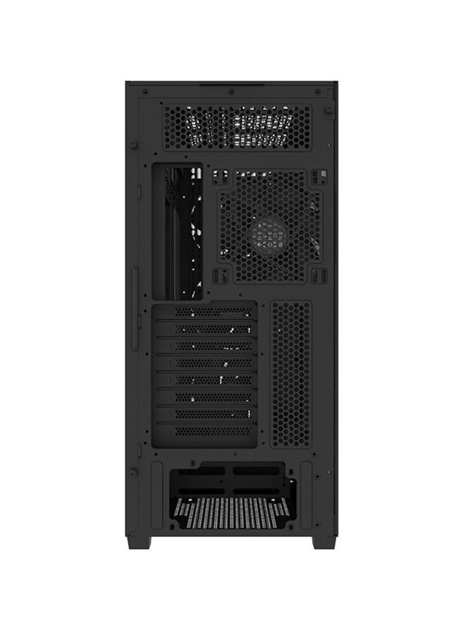 Thermaltake - AX500 Full Tower ATX Chassis – E-ATX/SSI-EEB Support, Hidden-Connector Compatible (ASUS BTF, MSI Project Zero, Gigabyte Stealth), Dual 420mm Radiator Support, Up to 14x120mm or 9x140mm Fans, 4x CT140 Pre-Installed, Tempered Glass Panels, 8 Expansion Slots, 5x3.5” HDD & 6x2.5” SSD Bays, USB 3.2 Gen 2 Type-C, USB 3.0, HD Audio, Dust Filters, Black | CA-11D-00F1WN-00 - Image 1