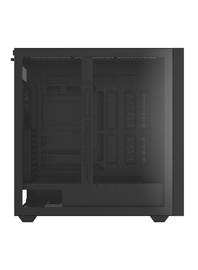 Thermaltake - AX500 Full Tower ATX Chassis – E-ATX/SSI-EEB Support, Hidden-Connector Compatible (ASUS BTF, MSI Project Zero, Gigabyte Stealth), Dual 420mm Radiator Support, Up to 14x120mm or 9x140mm Fans, 4x CT140 Pre-Installed, Tempered Glass Panels, 8 Expansion Slots, 5x3.5” HDD & 6x2.5” SSD Bays, USB 3.2 Gen 2 Type-C, USB 3.0, HD Audio, Dust Filters, Black | CA-11D-00F1WN-00 - Image 1