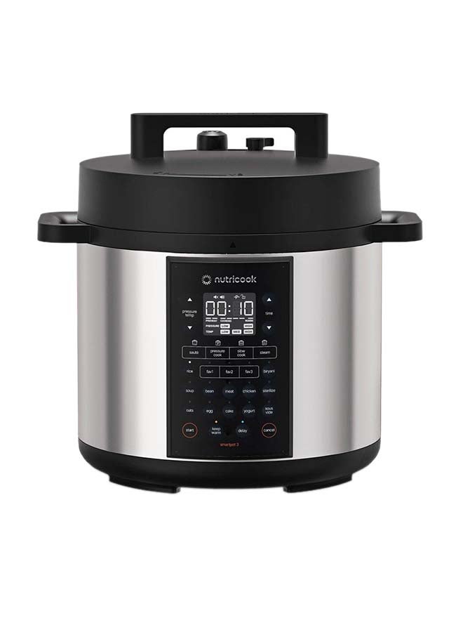 nutricook Smart Pot 3 Pressure Cooker 6 L 1200 W NC-SP320 Stainless Black  - Image 1