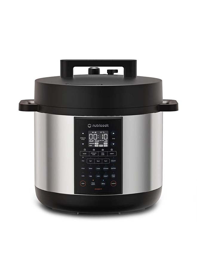 nutricook Smart Pot 3 Pressure Cooker 8 L 1500 W NC-SP330 Stainless Black  - Image 1