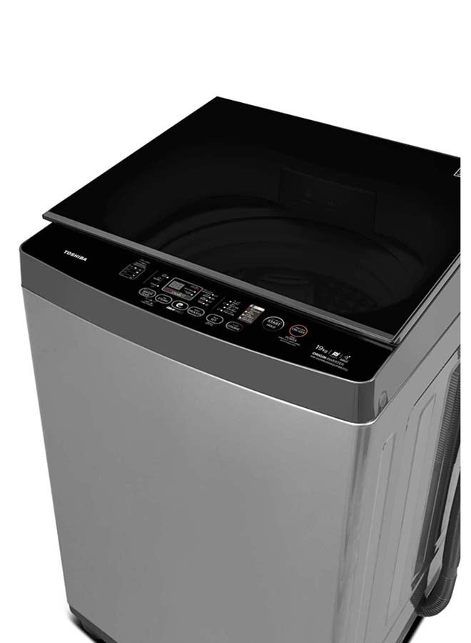 توشيبا Top Load Washer 19KG Glass Lid Silver AW-DUHN2000QUPBB(SG) silver  - Image 2