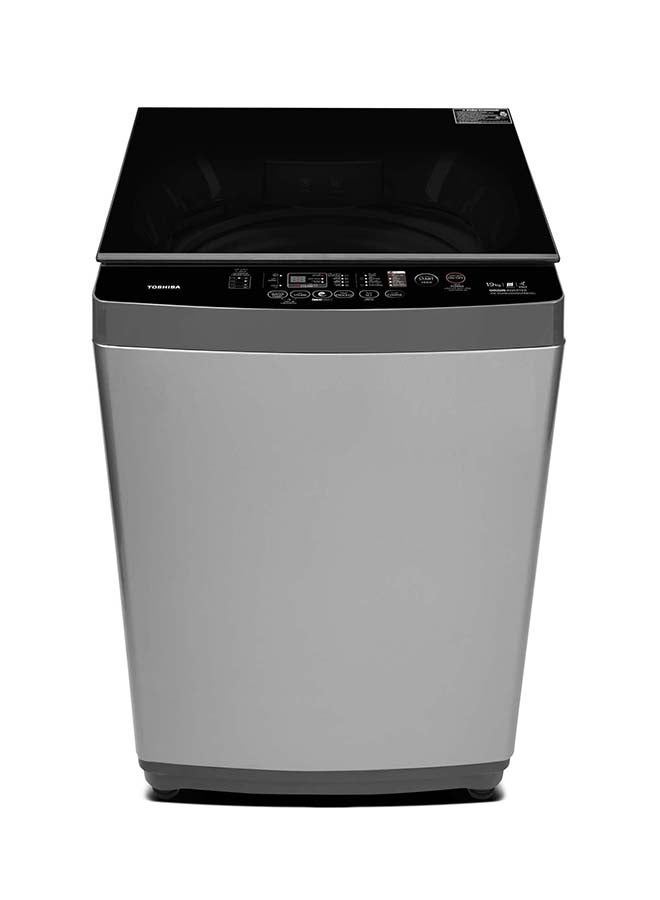 توشيبا Top Load Washer 19KG Glass Lid Silver AW-DUHN2000QUPBB(SG) silver  - Image 1