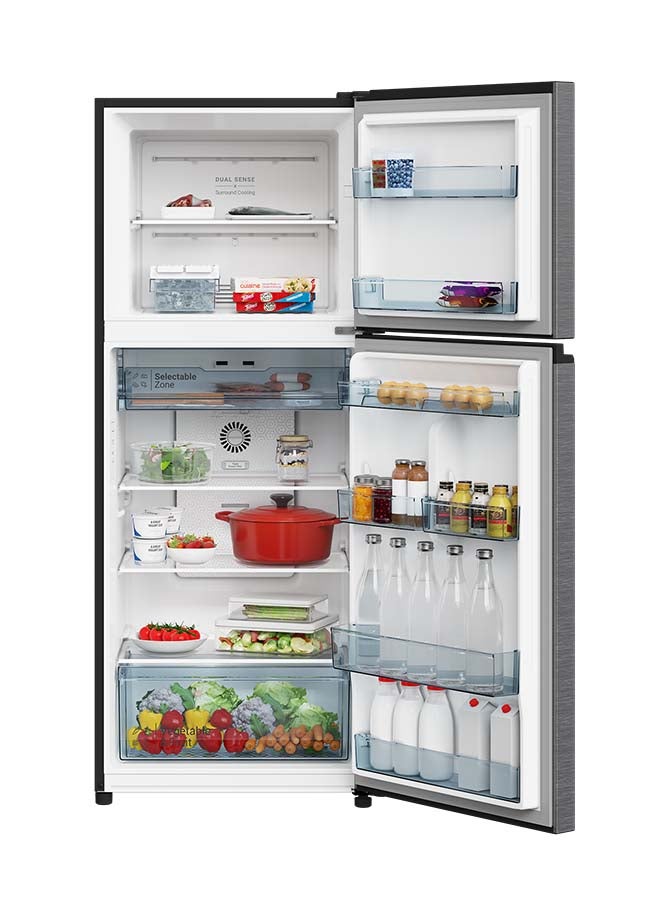 HITACHI Refrigerator 9.9 CuFt Freezer 3.3 Cuft Carbon Grey HRTN6408SXSA Carbon Grey - Image 4
